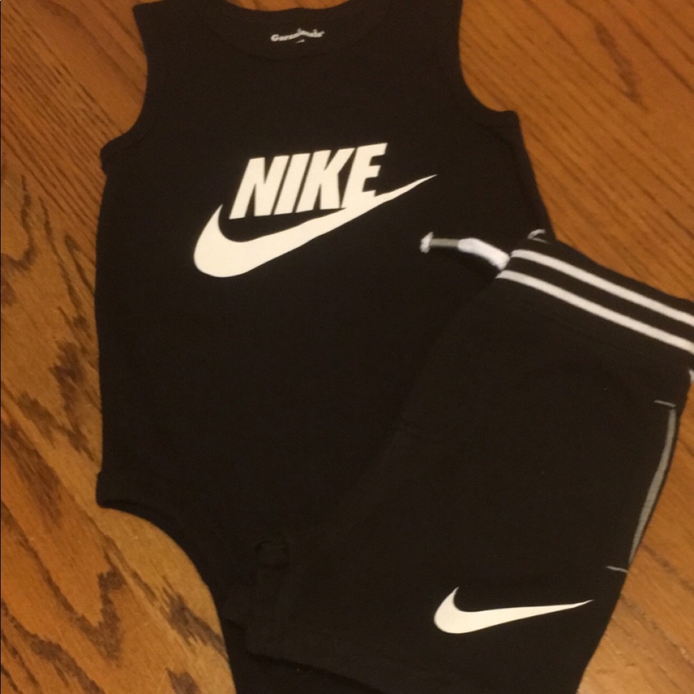 Customized Nike Onesie outfit